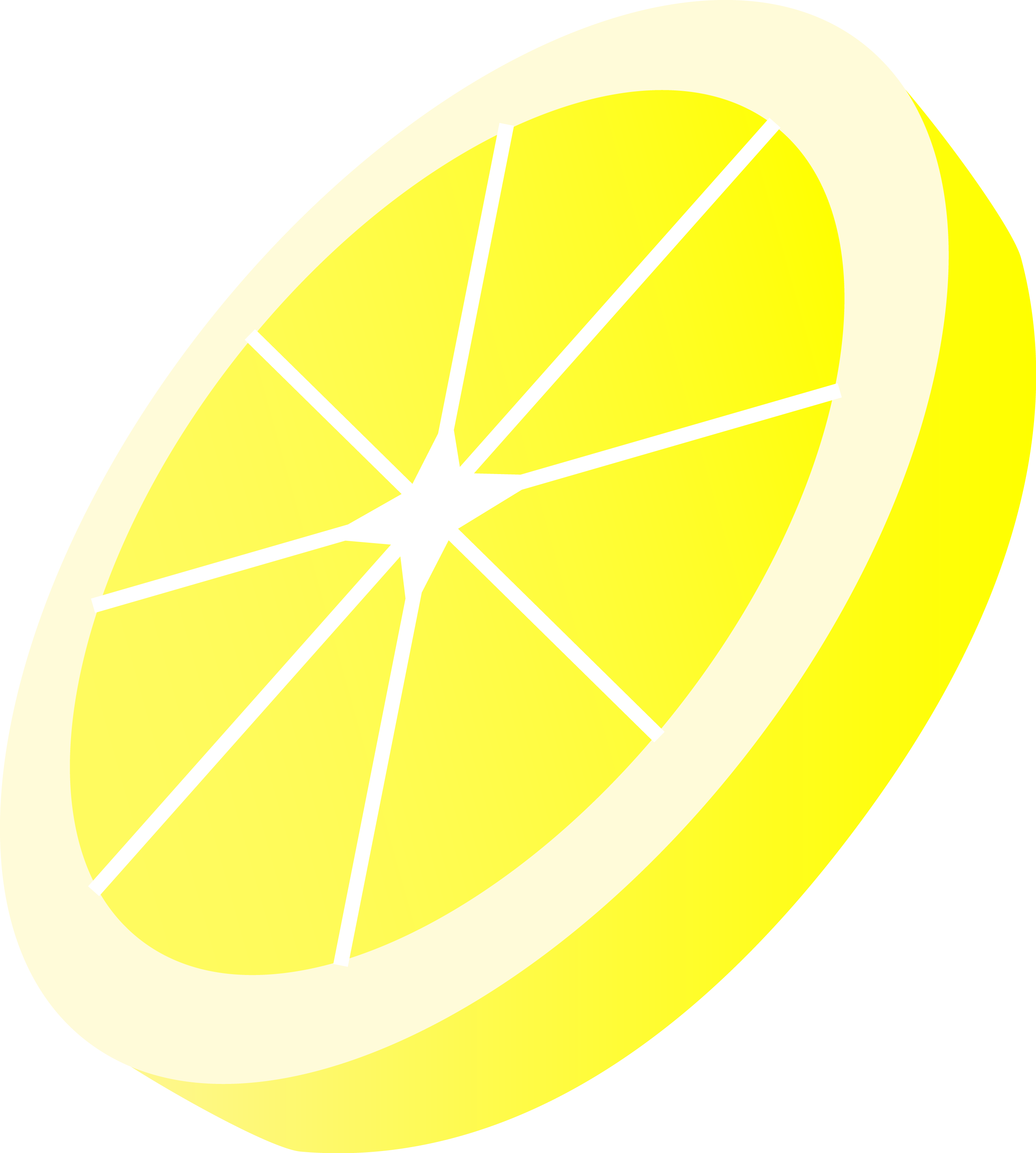 Round Yellow Lemon Slice Free Clip Art - Clipart Circle Objects - Png Download (2626x2921), Png Download