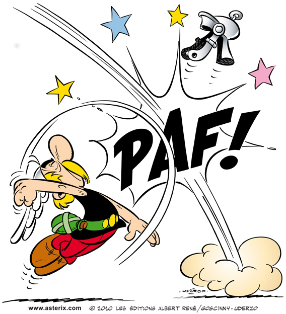 Transparent Asterisk Clipart - Asterix And Obelix Paf - Png Download (568x624), Png Download