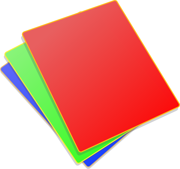 Newspaper Clipart Color - Coloured Paper Clip Art - Png Download (600x561), Png Download