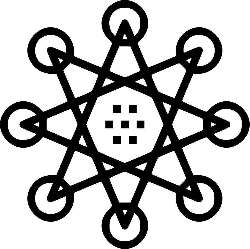 Eight Pointed Star Pagan Clipart (981x980), Png Download