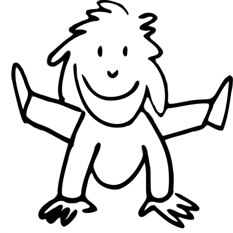 Line Art,style,leaf - Cartoon Clipart (748x750), Png Download