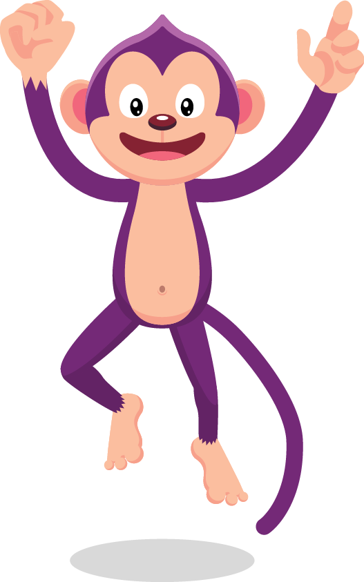 Download Download Jump - Monkey Jumping Clip Art - Png Download ...