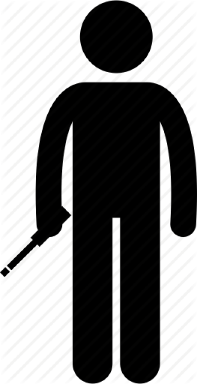 Person Drinking Water Icon Clipart (400x778), Png Download