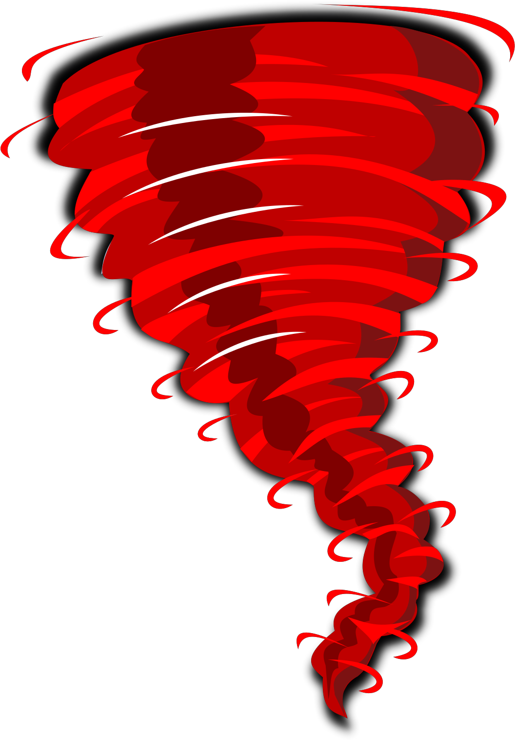 Red Tornado Png Clipart (600x600), Png Download