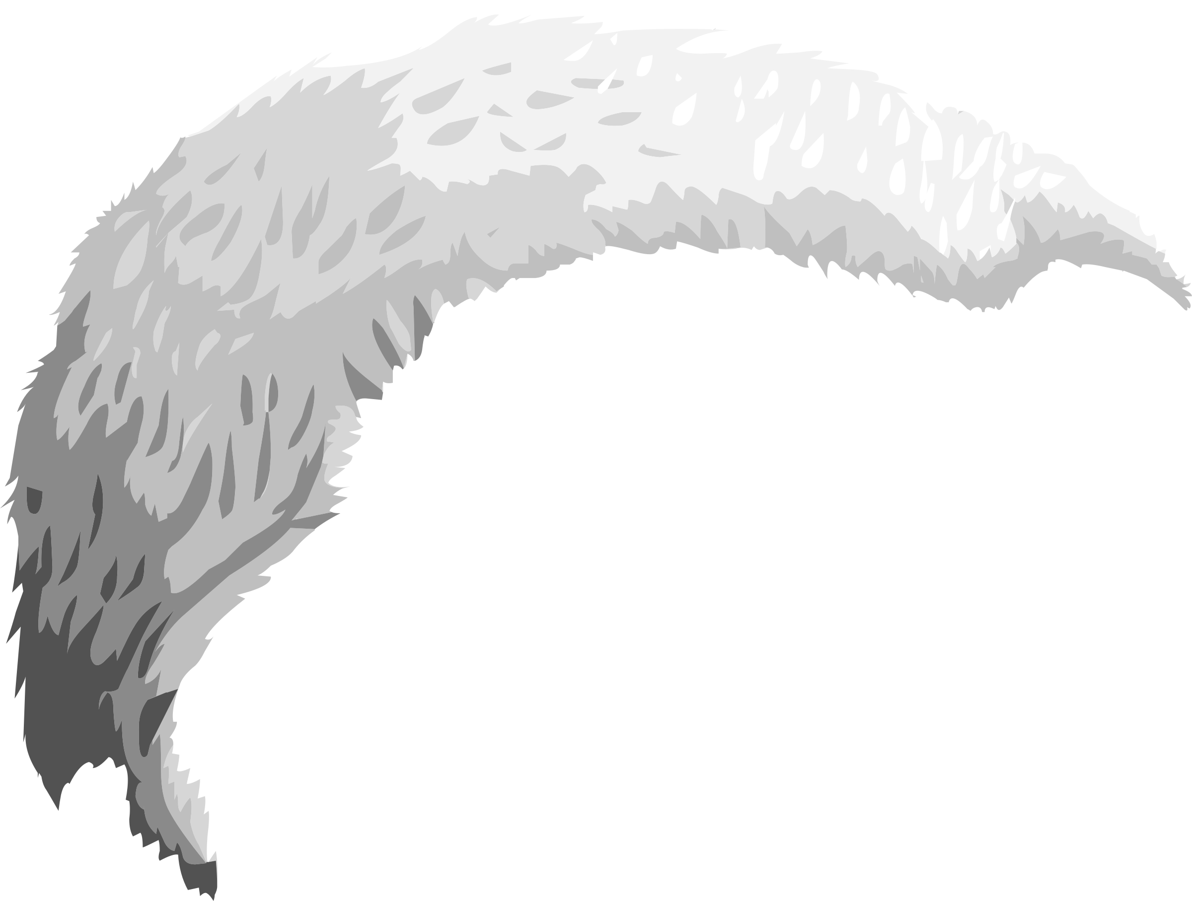 Png Avatar Vanity - Buzz Cut Hair Png Clipart (2400x1815), Png Download