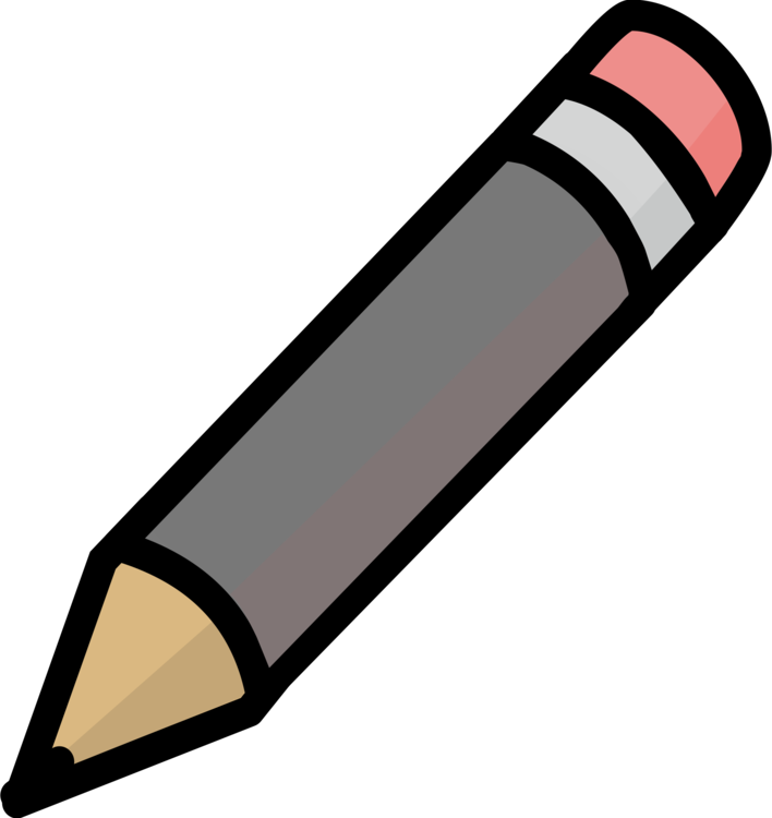 Line,pencil,computer Icons - Gray Pencil Clipart - Png Download (708x750), Png Download