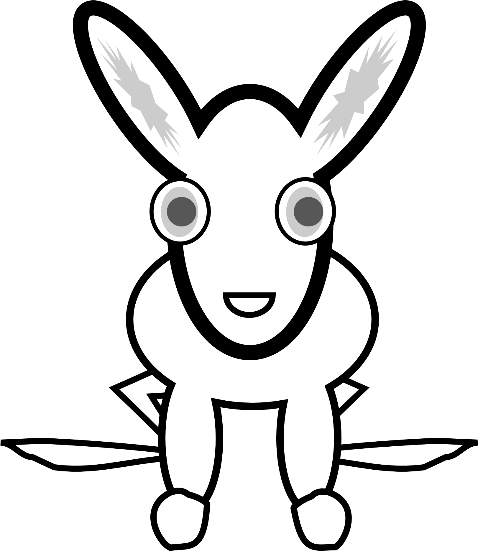 Jessica Rabbit Clipart - Stilizarea Desen - Png Download (1621x1869), Png Download