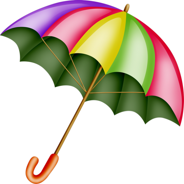 Umbrella Clipart (631x630), Png Download