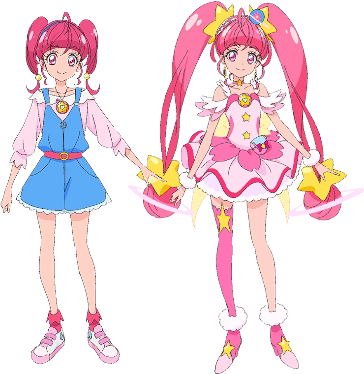 Star Twinkle Precure Cure Star Clipart (740x760), Png Download
