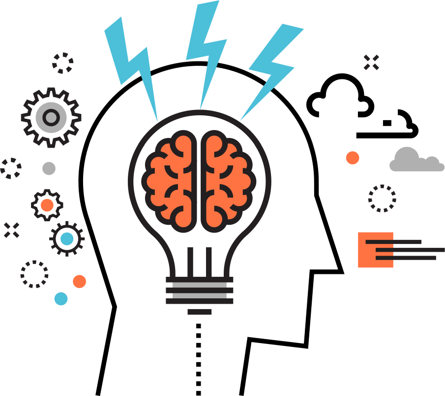 Clipart Disposition Svg Library Download Teamwork Clipart - Thinking Outside The Box Clipart - Png Download (905x807), Png Download