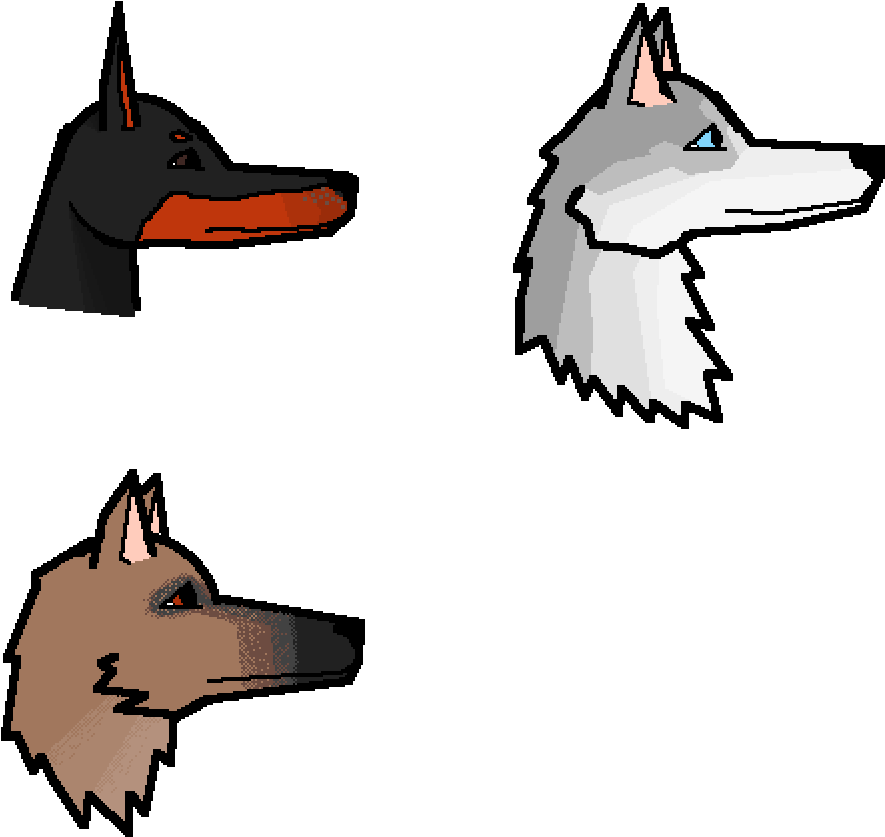 Czechoslovakian Wolfdog Clipart (1000x1000), Png Download