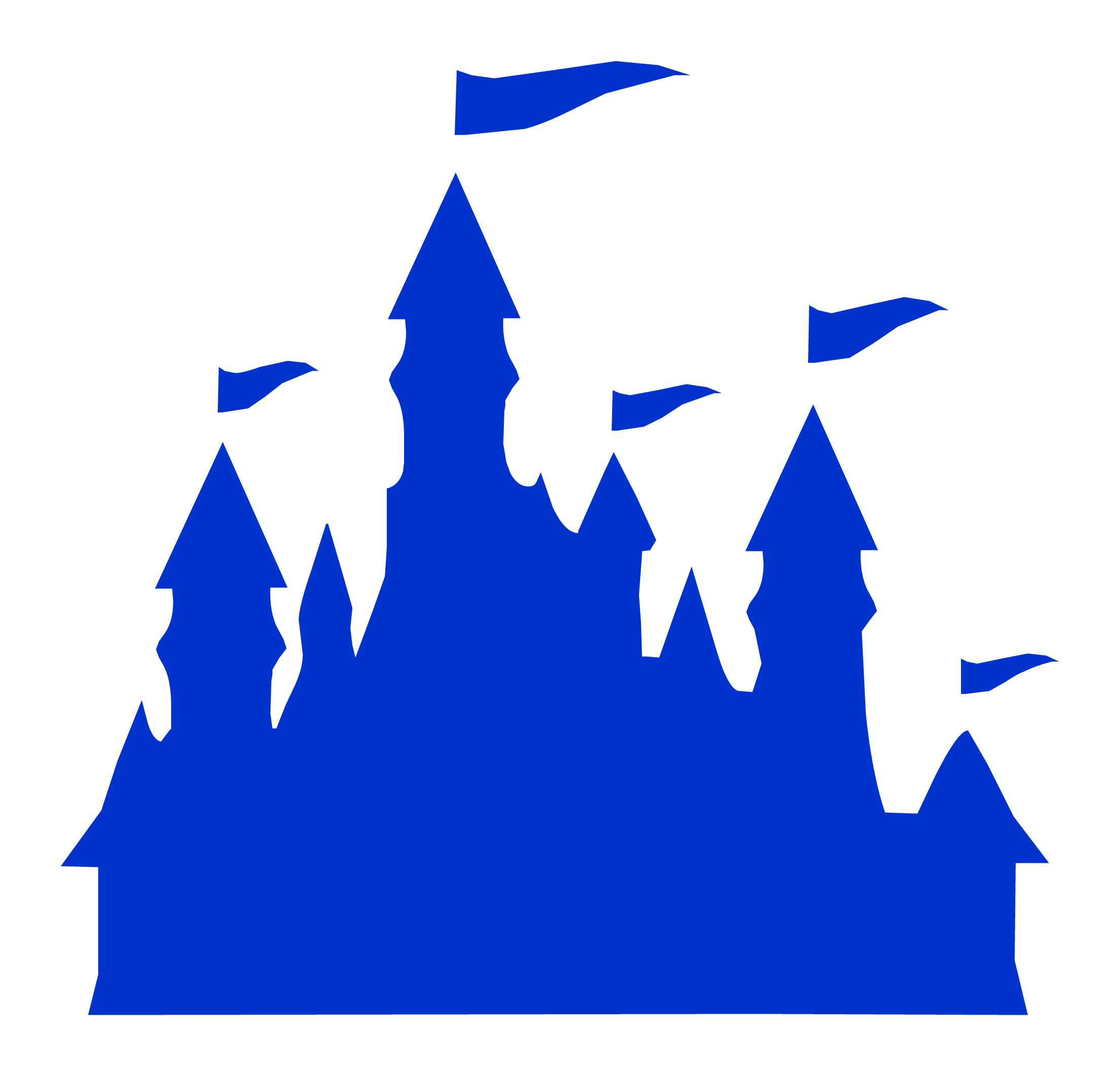 Transparent Cinderella Clipart - Disney World Castle Icon - Png Download (2212x2125), Png Download
