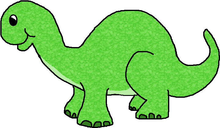 Clipart Dinosaur Number - Cute Dinosaur Clipart Black And White - Png Download (751x468), Png Download