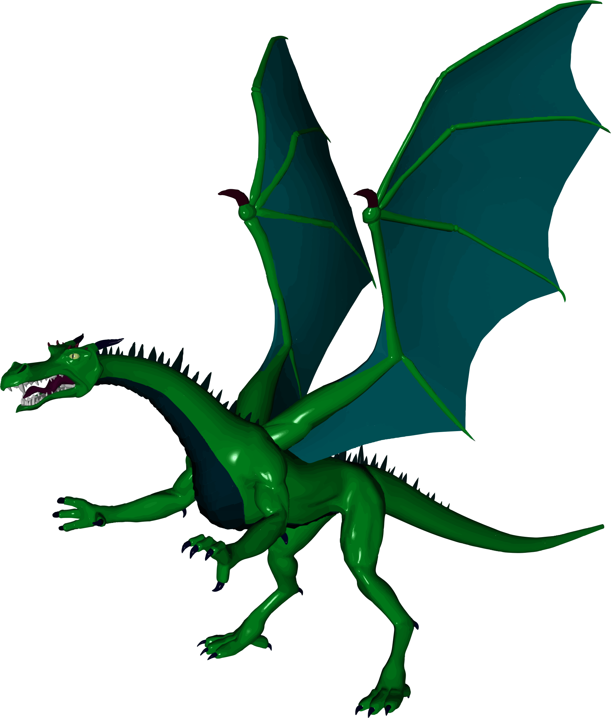 Transparent Dragons Clipart - Dragon Clipart - Png Download (1982x2330), Png Download