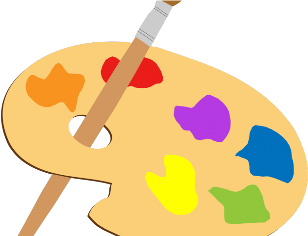 Paint Brush Clipart Png Transparent Png (640x480), Png Download