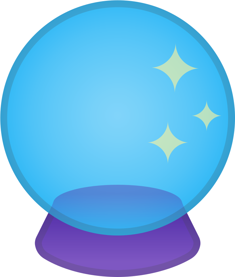 Download Crystal Ball Png - Transparent Background Crystal Ball Icon Clipart (1024x1024), Png Download