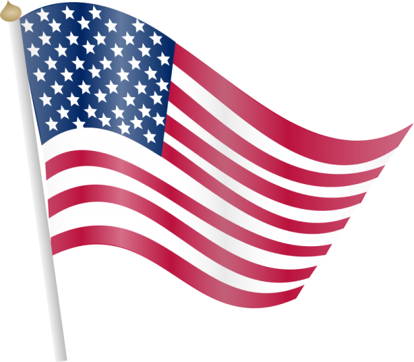 Transparent Us Flag Clip Art - Png Download (600x525), Png Download