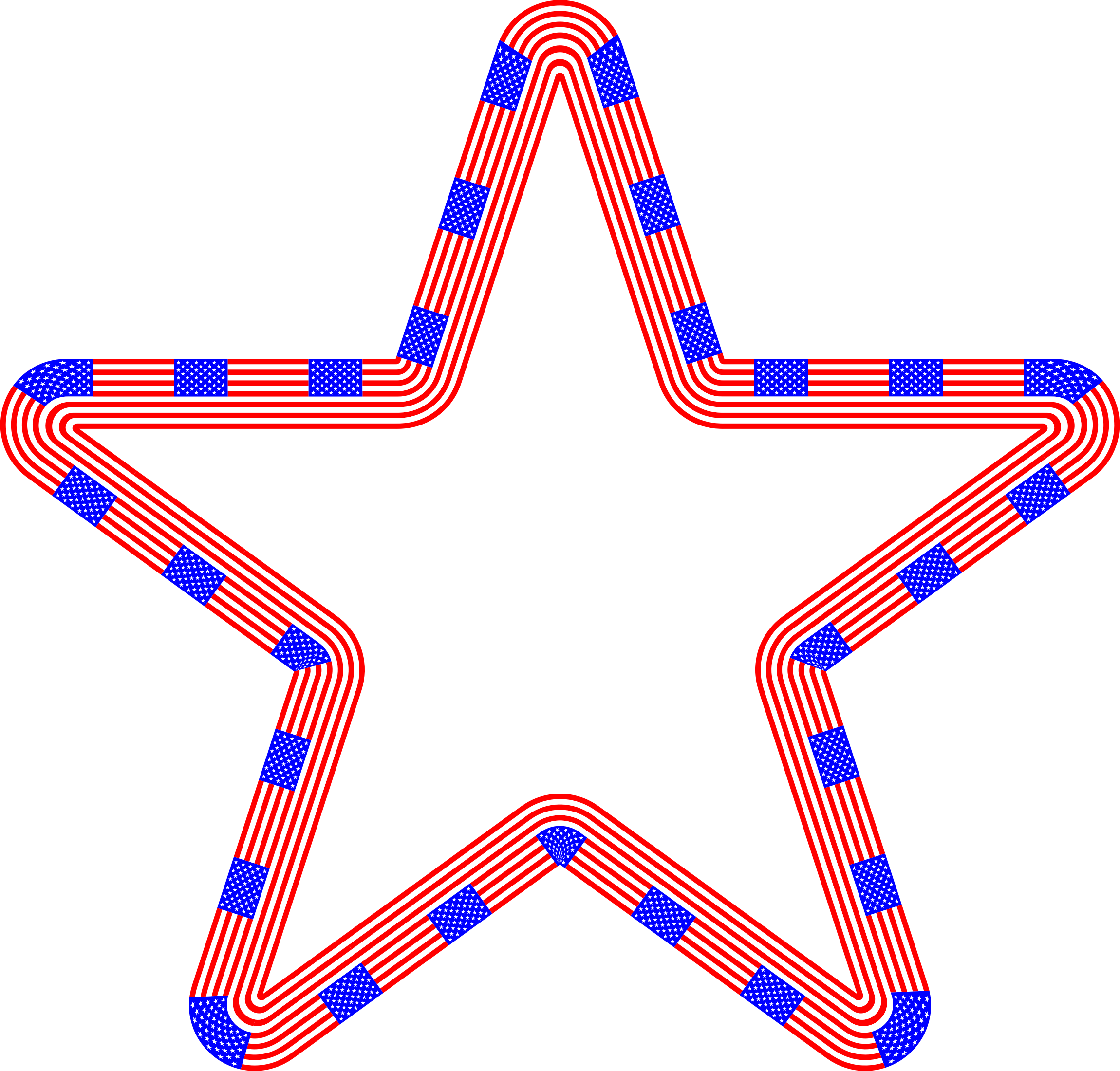 Usa Flag Star Variation 2 Clip Arts - Dallas Cowboys Color Sheet - Png Download (2300x2200), Png Download