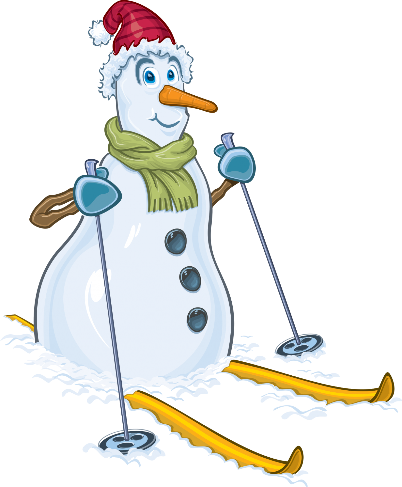 Winter Spot The Difference Easy Clipart (1560x1889), Png Download