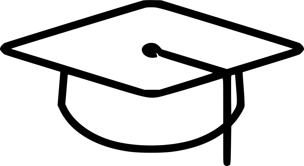 Graduation Cap - Icono De Formacion Academica Clipart (980x536), Png Download