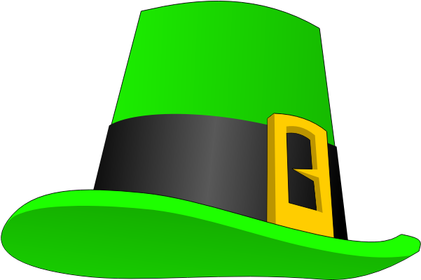 Leprechauns Hat Vector Image - Leprechaun Hat Clipart - Png Download (600x600), Png Download