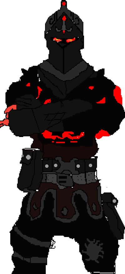 Fortnite Art Black Knight Clipart (400x874), Png Download