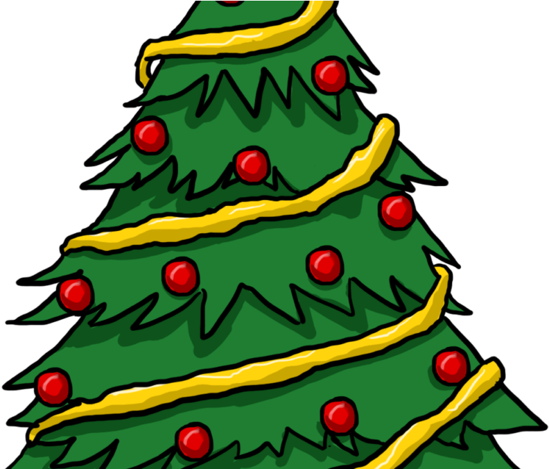 Cartoon Xmas Tree Png , Png Download - Christmas Pictures Free To Use Clipart (792x676), Png Download