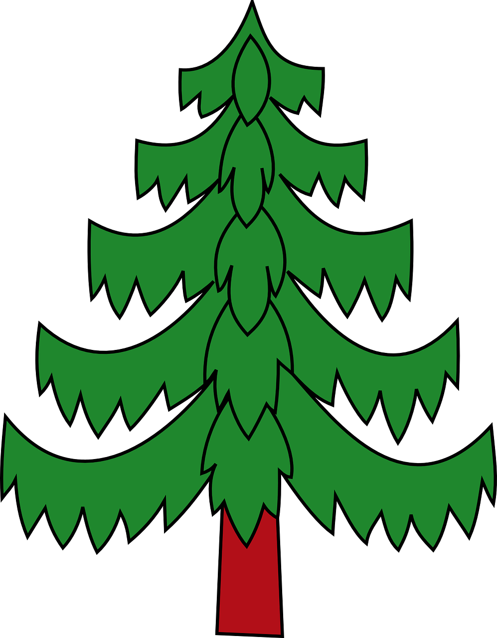 Tree Coat Of Arms Clipart (997x1280), Png Download
