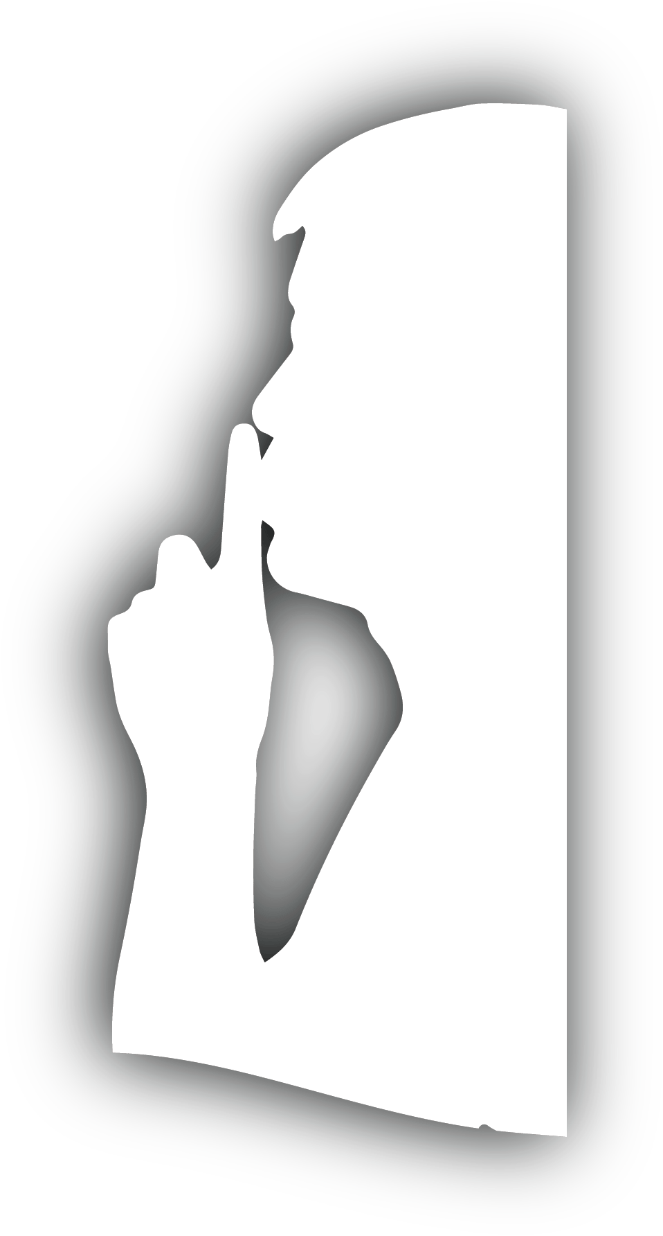 Silhouette Clipart (1000x1829), Png Download