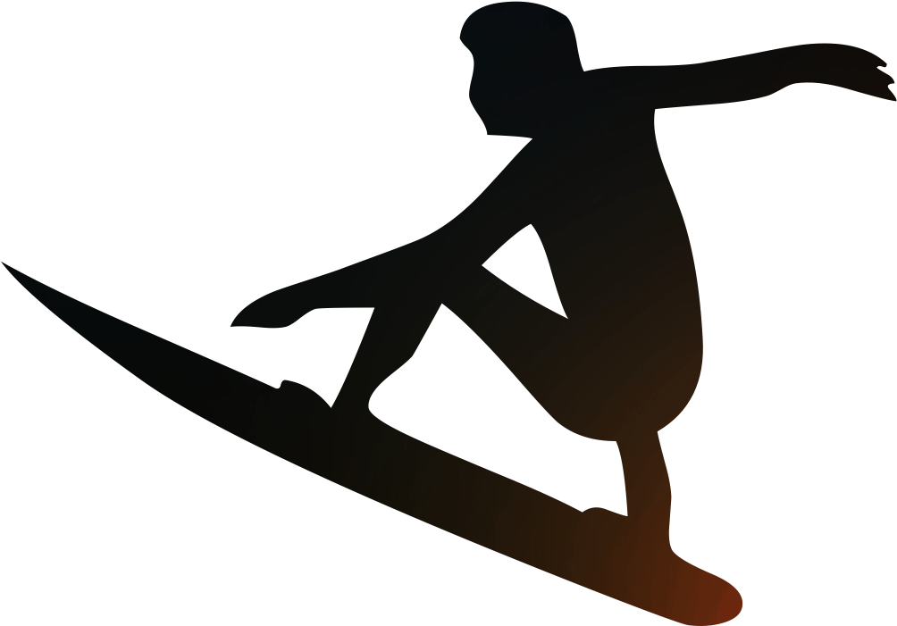 Surfing Scalable Vector Graphics Wind Wave Silhouette - Surfboard Png Silhouette Clipart (1500x1200), Png Download