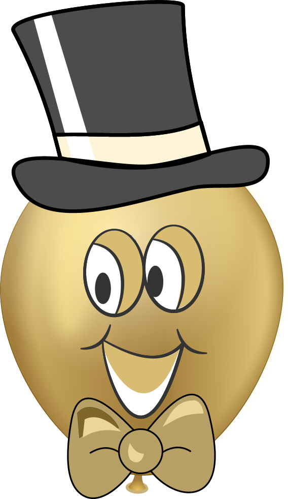 Cartoon Balloon Clipart (568x982), Png Download