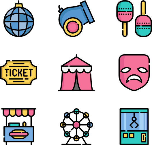 Circus Png Flaticon Clipart (600x564), Png Download