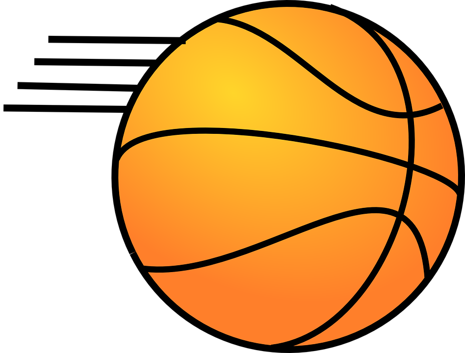Sports Clipart Vector - Basketball Clip Art - Png Download (948x720), Png Download