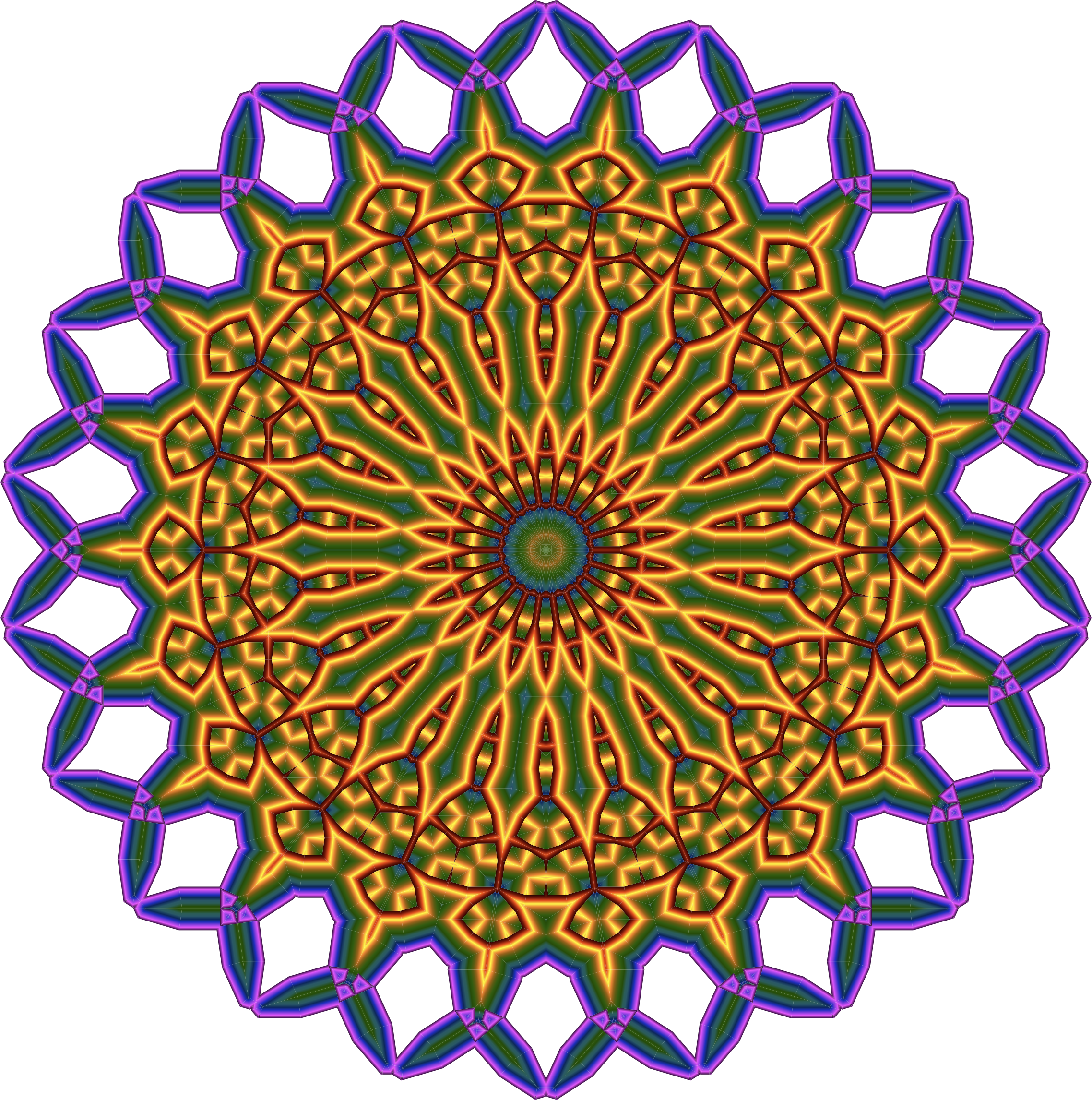 Colorful Mandala Png - Activités Manuelle Sur Le Theme De L Eau Clipart (2276x2292), Png Download