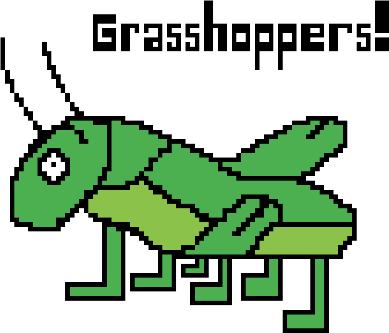 Transparent Grasshopper Clipart - Cartoon - Png Download (757x649), Png Download