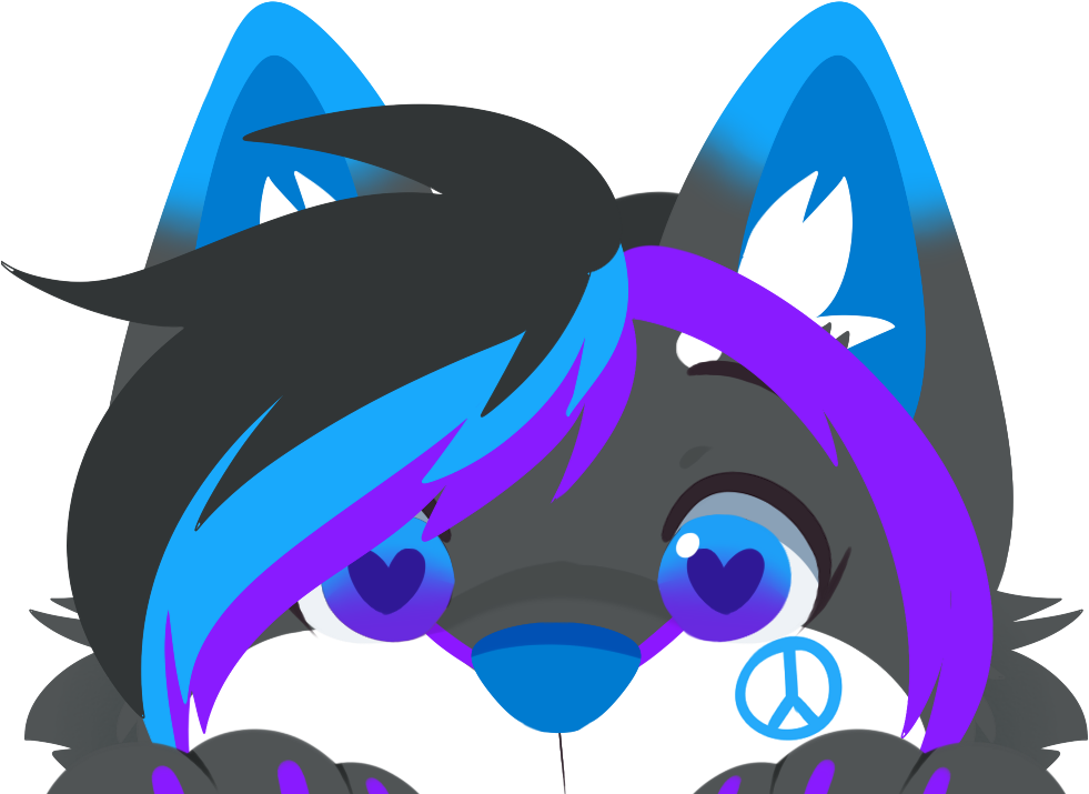 Mommawoof Peek A Boo - Cartoon Clipart (1000x1000), Png Download