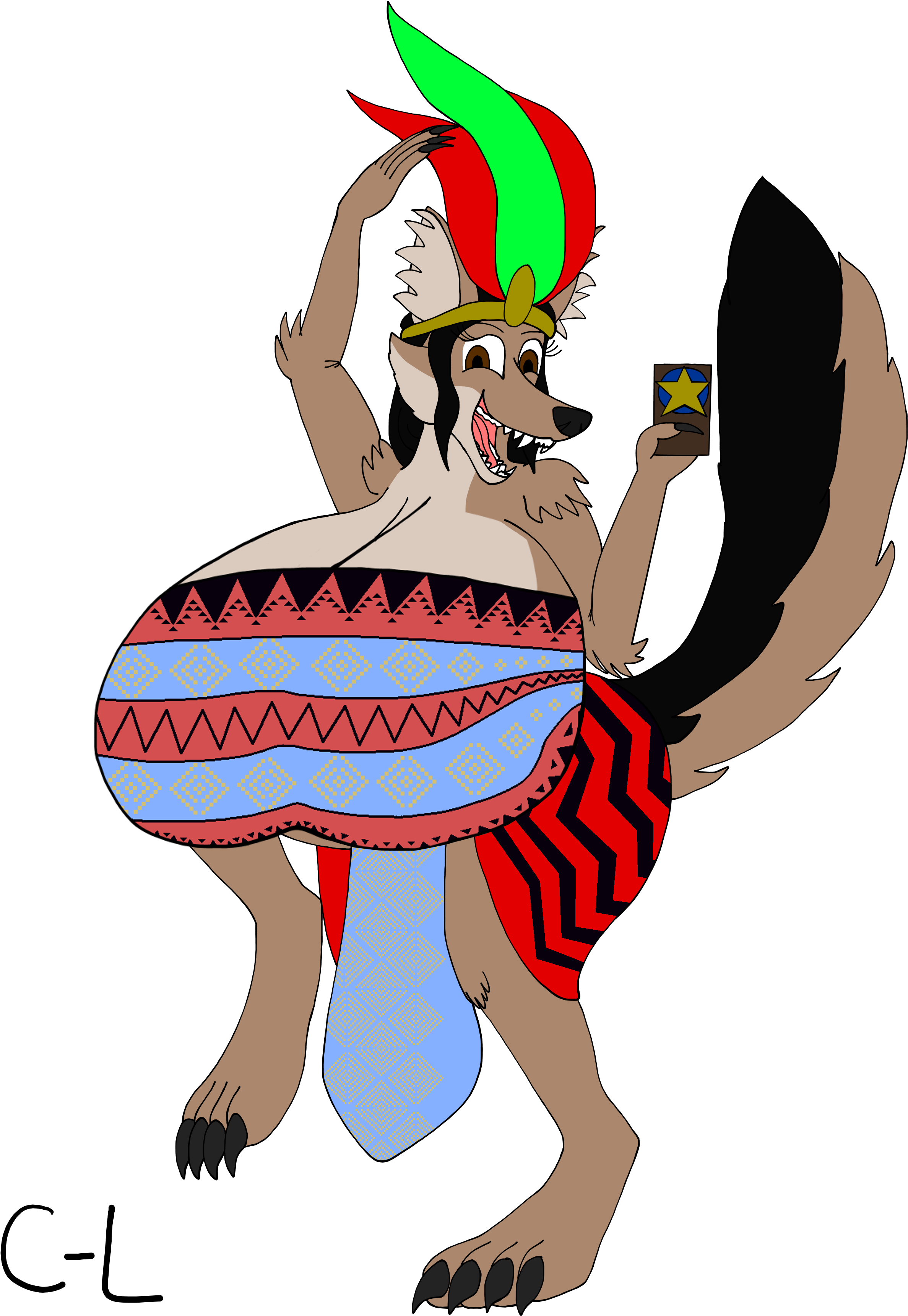 Bigger Izcoyotl Clipart (2480x3508), Png Download