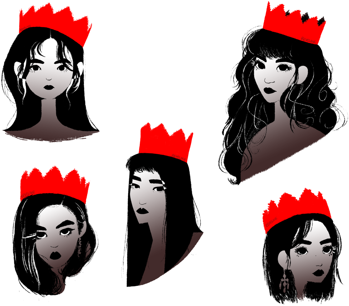 Red Velvet Peek A Boo Crown Clipart (1200x1029), Png Download