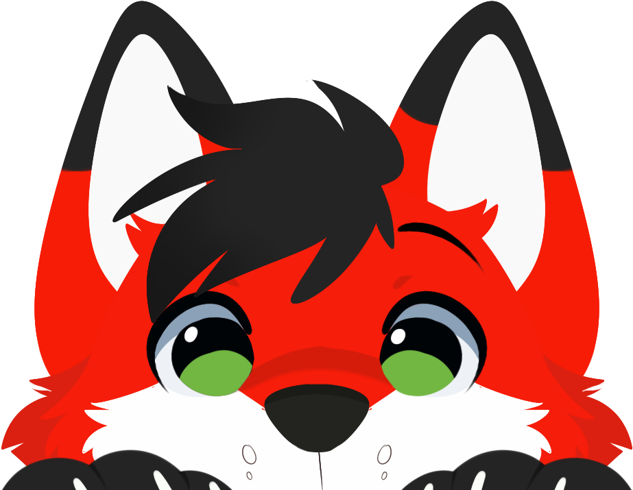 Xxredchanxx Peek A Boo - Cartoon Clipart (1000x1000), Png Download