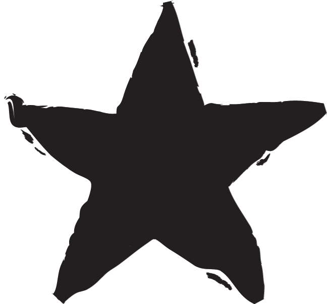 Transparent Background Vector Star Shape Clipart (658x603), Png Download