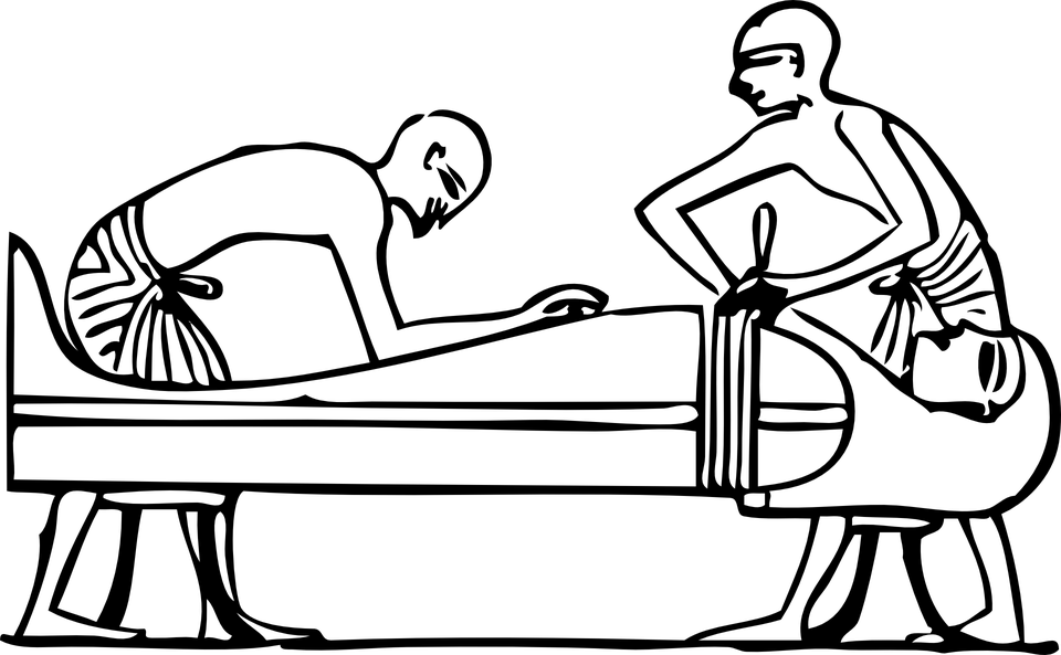 Egyptian Mummy Transparent Png - Egyptian Clip Art (960x593), Png Download