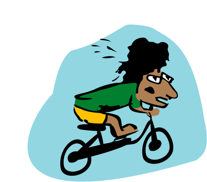 Bmx - Biker Clip - Png Download (1060x750), Png Download