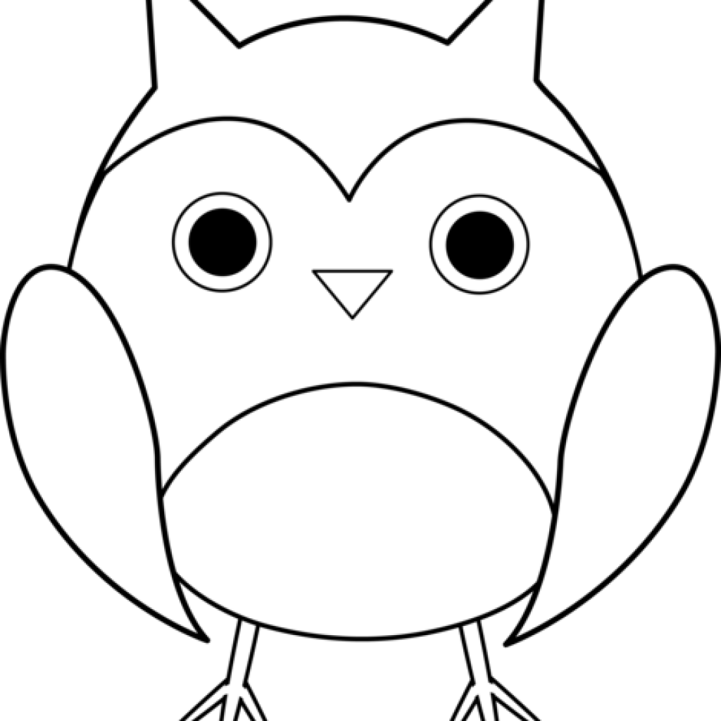Snowy Owl Clipart Big Eye - Clip Art - Png Download (1024x1024), Png Download