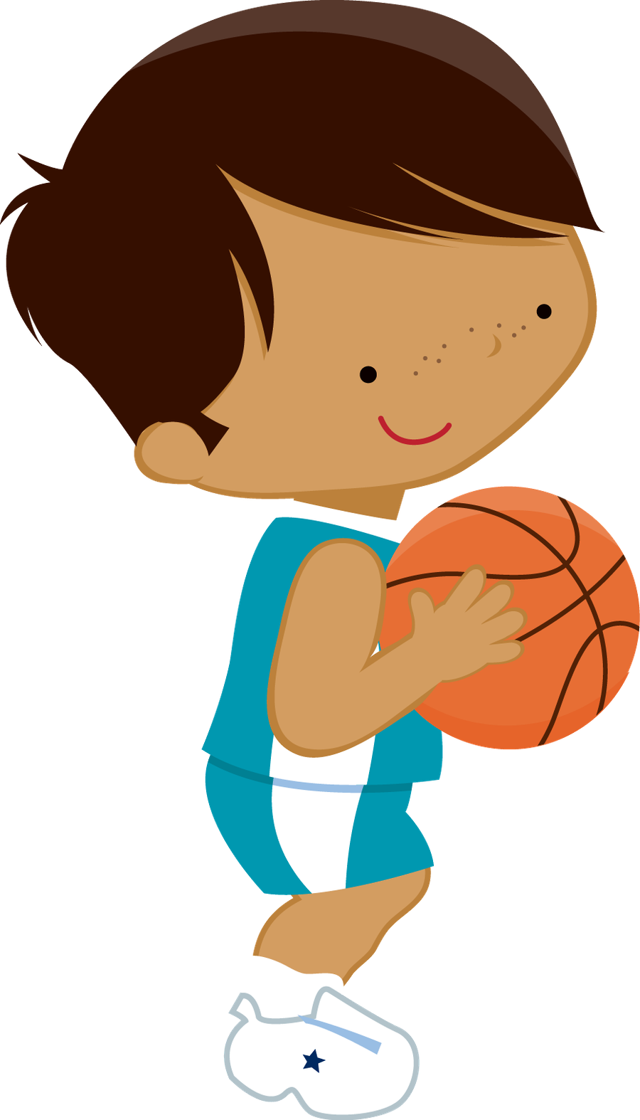 Dibujos De Deportistas Animados Clipart (900x1574), Png Download