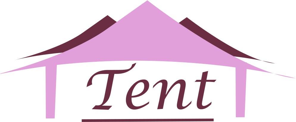Tent House Logo Png Clipart (1000x440), Png Download
