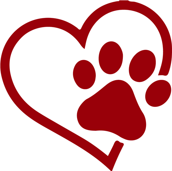 Heart Paw Print Clipart Full Size Clipart (5562280) PinClipart