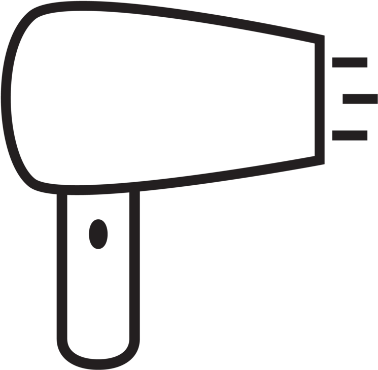 Hair Dryer Clipart (1000x1000), Png Download