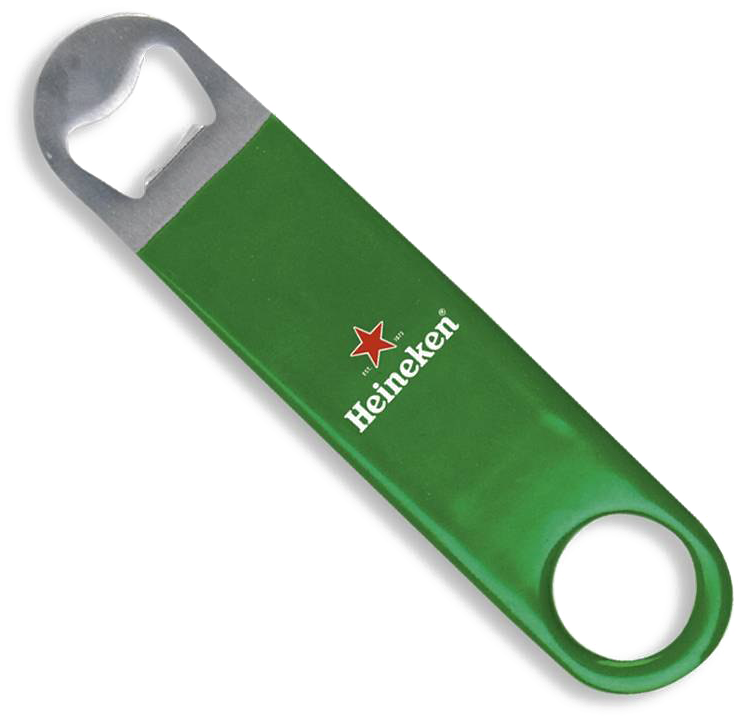 Bottle Opener Transparent Background Png - Heineken Beer Opener Clipart (740x722), Png Download