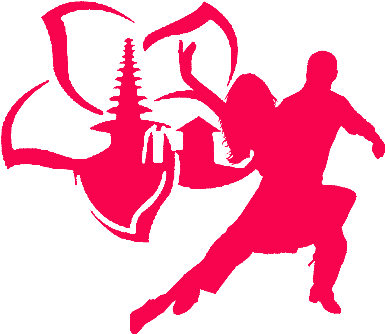 Salsa Dancing Clipart (1302x1140), Png Download