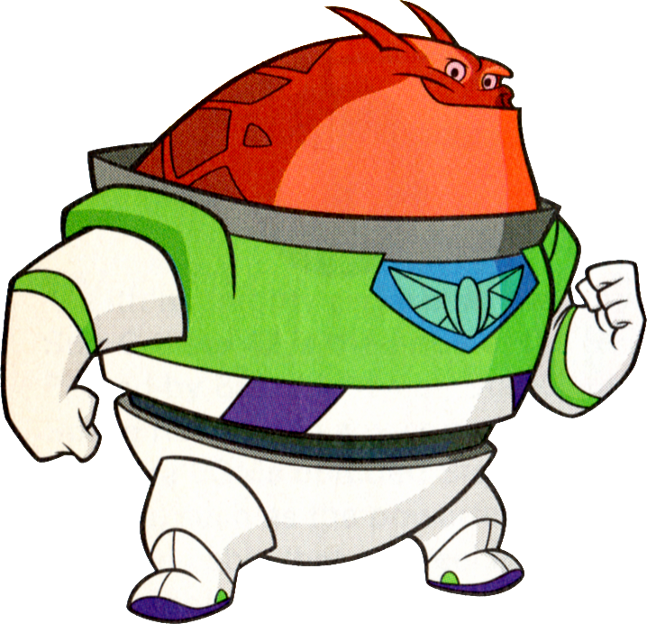 Booster Munchapper Buzz Lightyear - Booster Buzz Lightyear Clipart (718x692), Png Download